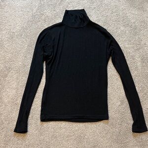 Brandy Melville Black Turtleneck Long Sleeve